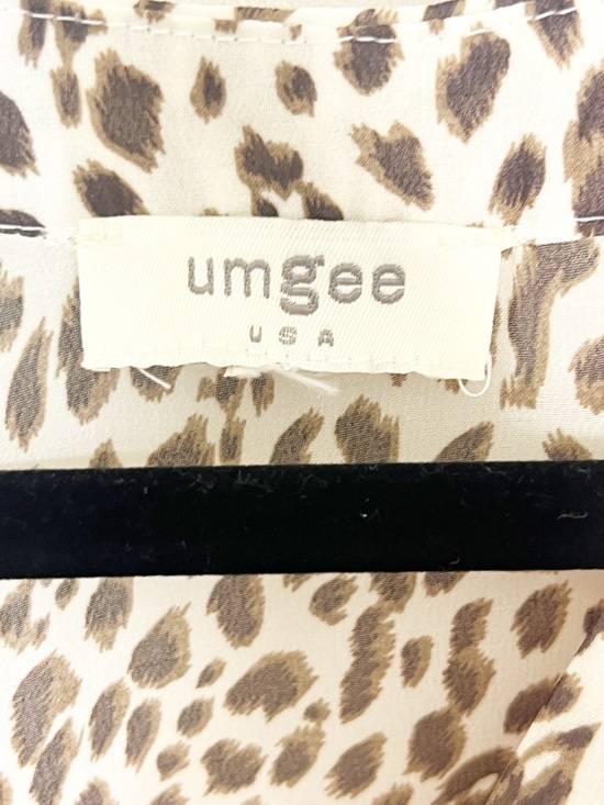 Umgee Floral Leopard Top - Picture 4 of 5